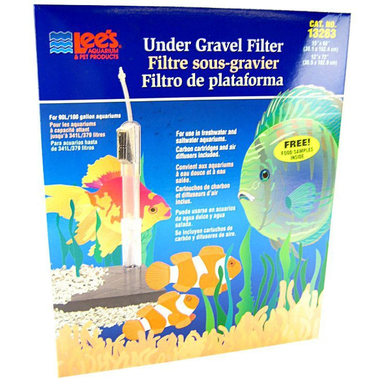 Lees Original Undergravel Filter-Fish-Lee's-60" Long x 15" Wide or 72" Long x 12" Wide (90-100 Gallons)-