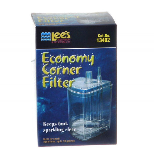 Lees Economy Corner Filter-Fish-Lee's-Up to 10 Gallons-