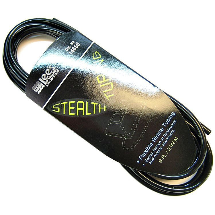 Lees Stealth Tubing - Black-Fish-Lee's-8' Long Tube (3/16" Diameter Standard Tubing)-