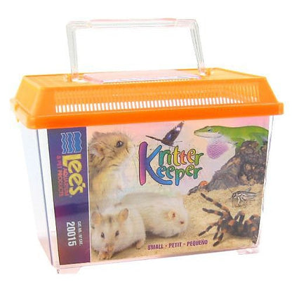 Lees Kritter Keeper with Lid-Small Pet-Lee's-Small - 9.13"L x 6"W x 6.63"H-