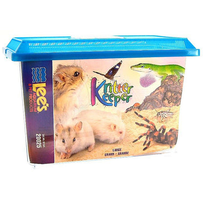 Lees Kritter Keeper with Lid-Small Pet-Lee's-Large - 14.5"L x 8.75"W x 9.75"H-