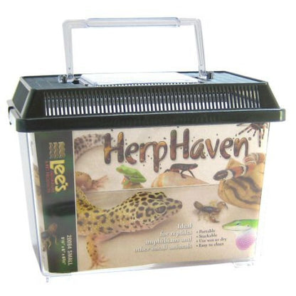 Lees HerpHaven Terrarium - Rectangular-Reptile-Lee's-Small - 9.1"L x 6"W x 6.6"H-
