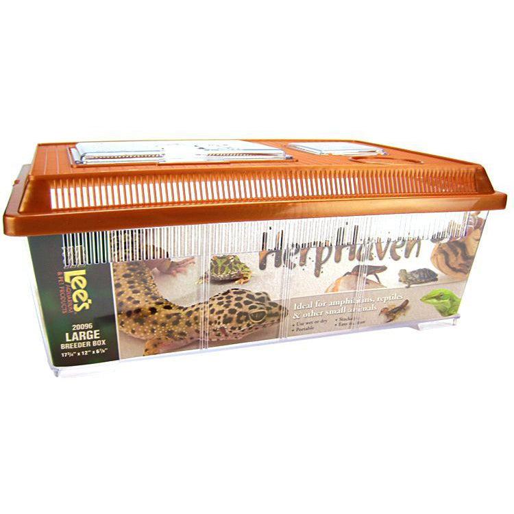 Lees HerpHaven Breeder Box - Plastic-Reptile-Lee's-Large - 17.75"L x 12"W x 7"H-