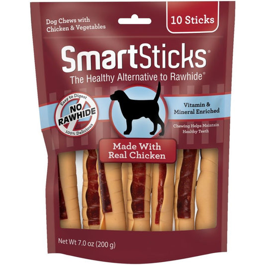 SmartBones SmartChips - Chicken & Vegetable Dog Chews-Dog-Smartbones-7 oz-