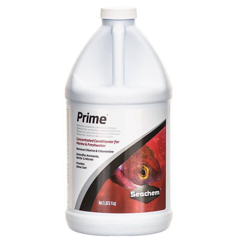 Seachem Prime Water Conditioner F/W &S/W-Fish-Seachem-2 Liters (67.6 oz)-