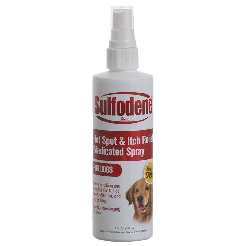 Sulfodene Hot Spots Skin Medication for Dogs-Dog-Sulfodene-8 oz - Pump Spray-