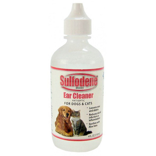 Sulfodene Ear Cleaner for Dogs & Cats-Dog-Sulfodene-4 oz-