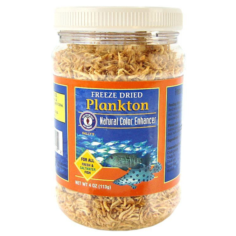 SF Bay Brands Freeze Dried Plankton-Fish-San Francisco Bay Brands-113 Grams-