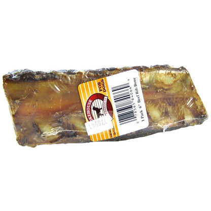 Smokehouse Treats Rib Bone-Dog-Smokehouse-6" Long (1 Pack)-