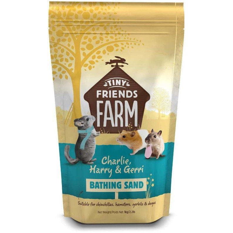 Supreme Tiny Friends Farm Charlie, Harry & Gerri Bathing Sand-Small Pet-Supreme Pet Foods-2.2 lbs-