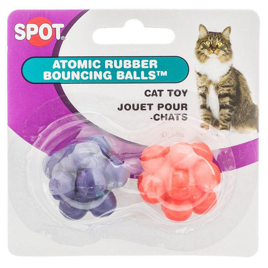 Spot Spotnips Atomic Bouncing Balls Cat Toys-Cat-Spot-2 Pack-