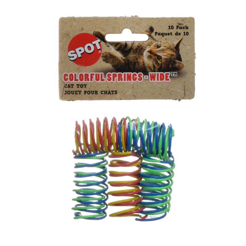 Spot Wide & Colorful Springs Cat Toy-Cat-Spot-10 Pack-