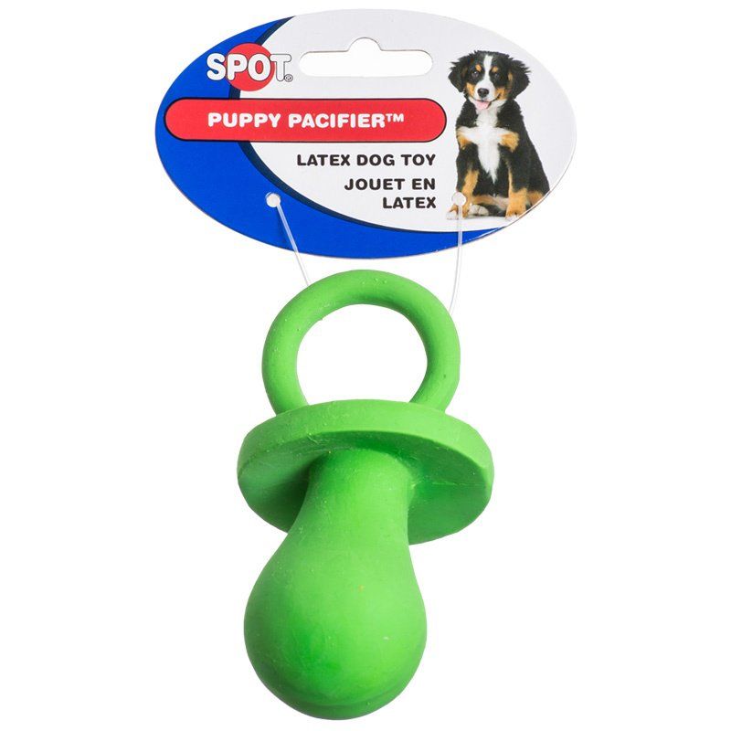 Spot Spotbites Latex Puppy Pacifier-Dog-Spot-4" Long-