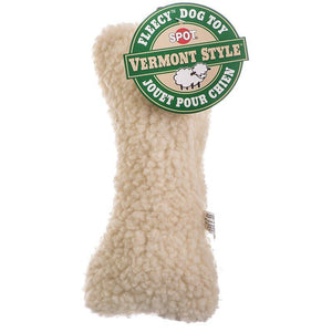 Spot Vermont Style Fleecy Bone Shaped Dog Toy-Dog-Spot-9" Long-