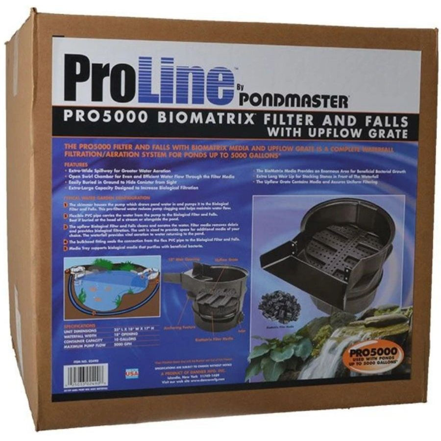 Pondmaster Proline 5000 Waterfall & Biological Filter-Fish-Pondmaster-1 count-