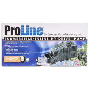 Pondmaster ProLine Submersible/Inline Hy-Drive Pump-Fish-Pondmaster-3,200 GPH with 20' Cord-
