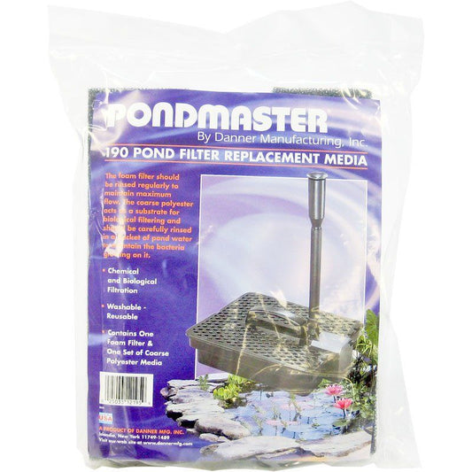 Pondmaster 190 Filter Replacement Media for Ponds-Fish-Pondmaster-2 Count-