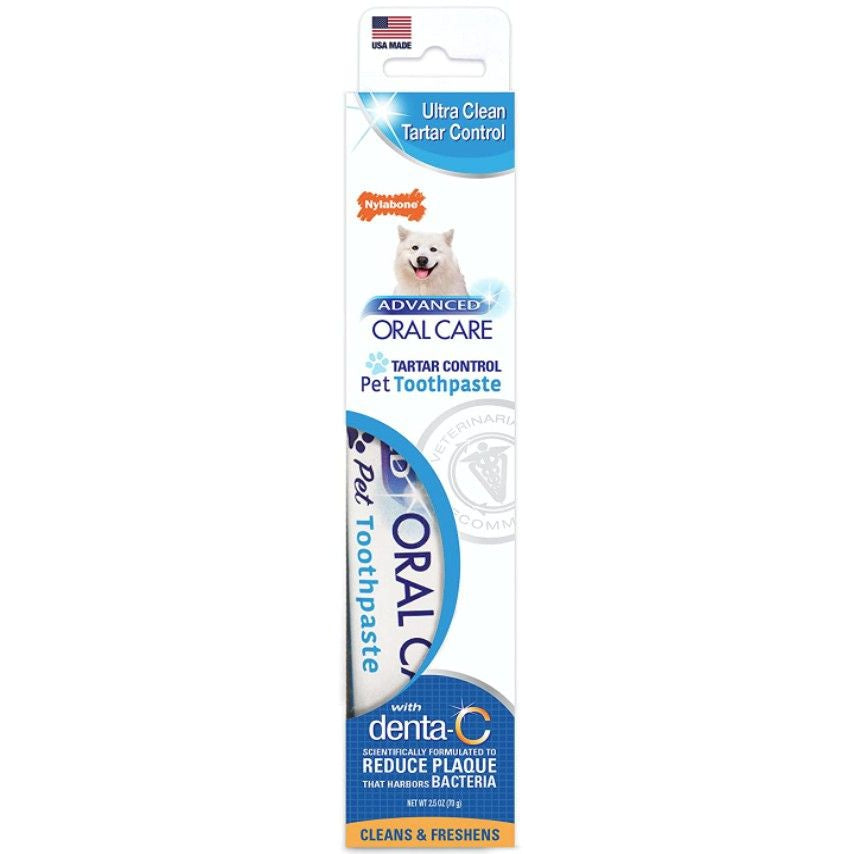 Nylabone Advanced Oral Care Tartar Control Toothpaste-Dog-Nylabone-2.5 oz-