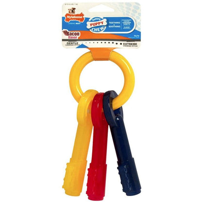 Nylabone Puppy Chew Teething Keys Chew Toy-Dog-Nylabone-X-Small (For Dogs up to 15 lbs)-