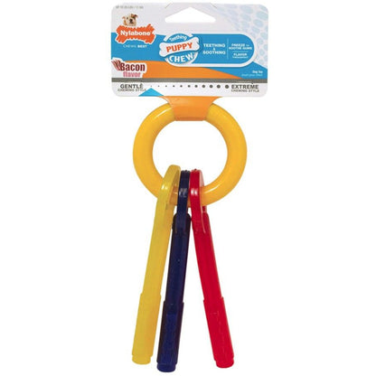 Nylabone Puppy Chew Teething Keys Chew Toy-Dog-Nylabone-Small (For Dogs up to 25 lbs)-