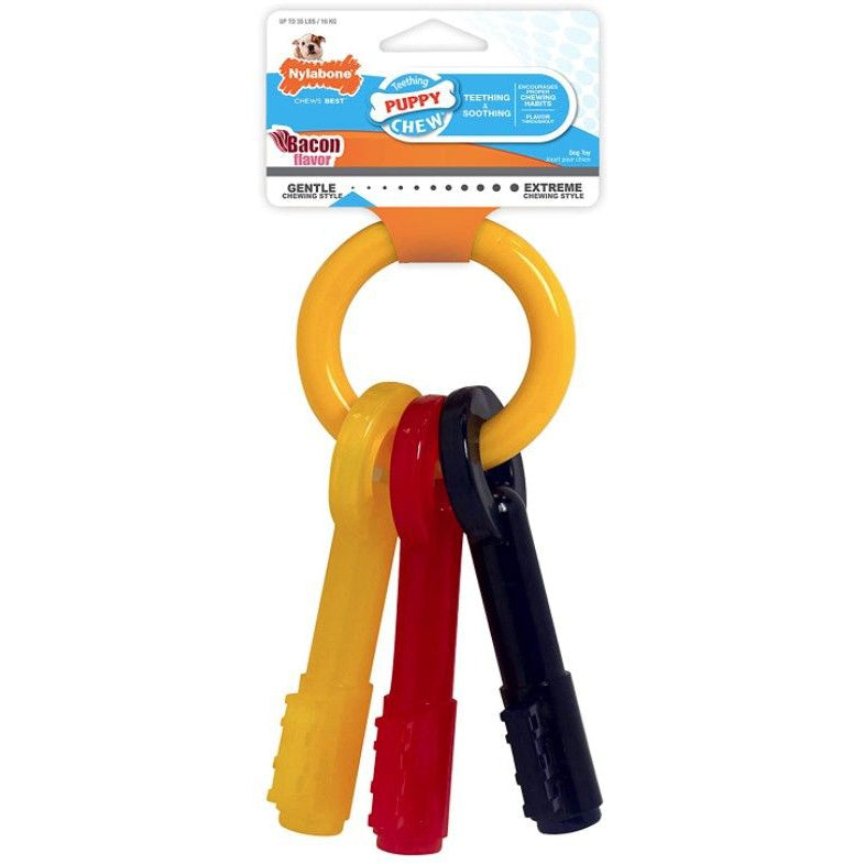 Nylabone Puppy Chew Teething Keys Chew Toy-Dog-Nylabone-Large (For Dogs up to 35 lbs)-