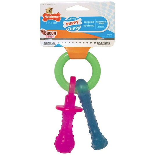 Nylabone Puppy Chew Teething Pacifier-Dog-Nylabone-X-Small-