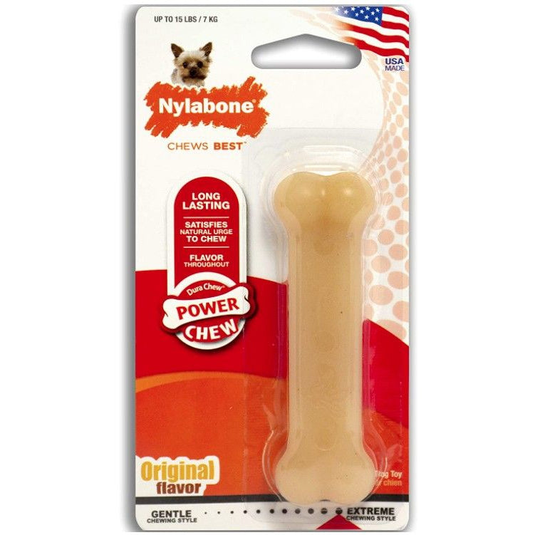 Nylabone Dura Chew Dog Bone - Original Flavor-Dog-Nylabone-Petite (1 Pack)-