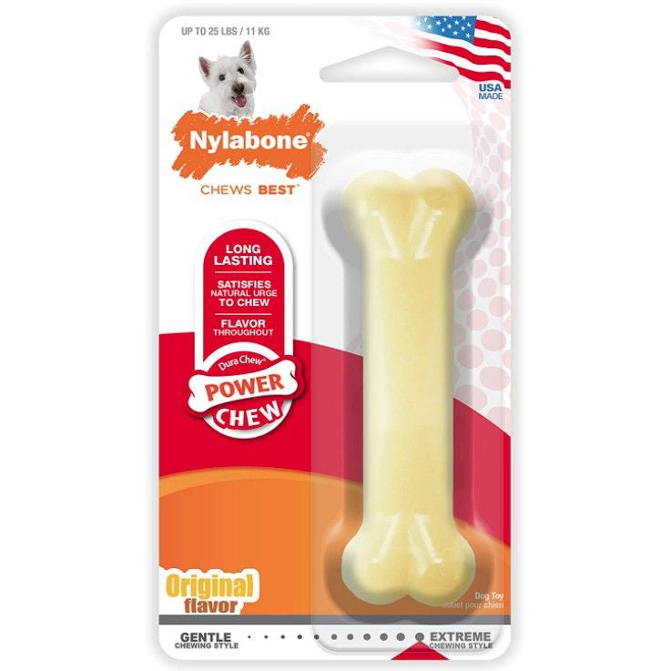 Nylabone Dura Chew Dog Bone - Original Flavor-Dog-Nylabone-Regular (1 Pack)-