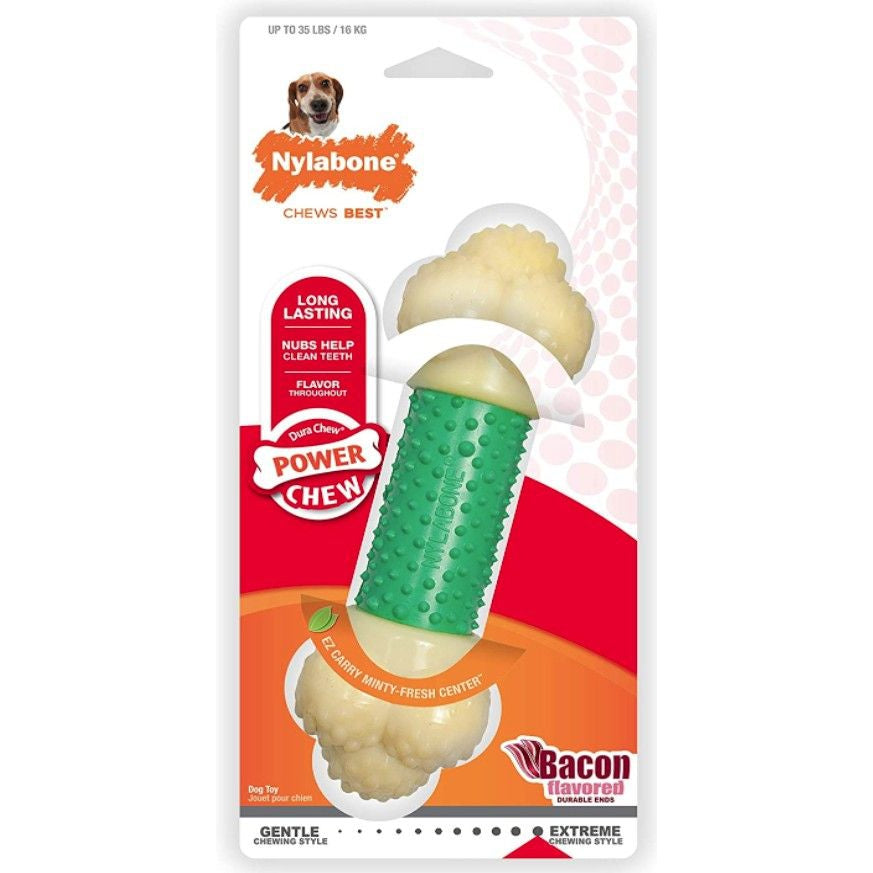 Nylabone Dura Chew Double Action Chew-Dog-Nylabone-Wolf (1 Pack)-