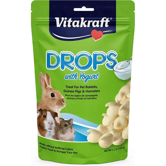 VitaKraft Yogurt Drops for Rabbits-Small Pet-Vitakraft-5.3 oz-