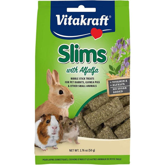 VitaKraft Slims with Alfalfa for Rabbits-Small Pet-Vitakraft-1.76 oz-