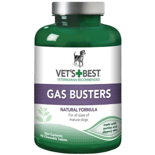 Vets Best Gas Busters for Dogs-Dog-Vet's Best-90 Tablets-