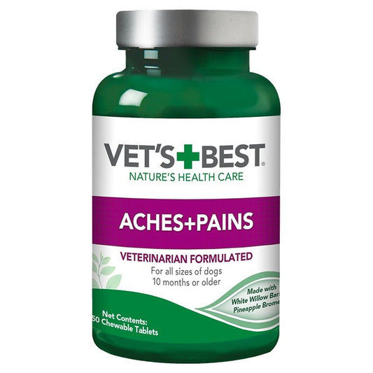 Vets Best Aches & Pains Relief for Dogs-Dog-Vet's Best-50 Tablets-