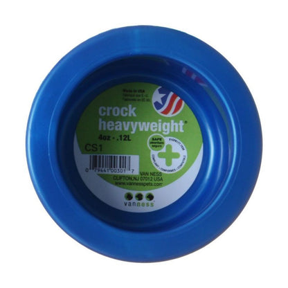 Van Ness Crock Heavyweight Dish-Dog-Van Ness-Mini - 3-5/8" Diameter (4 oz)-