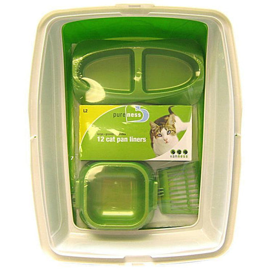 Van Ness Cat Starter Kit-Cat-Van Ness-19"L x 15"W x 4.25"H-
