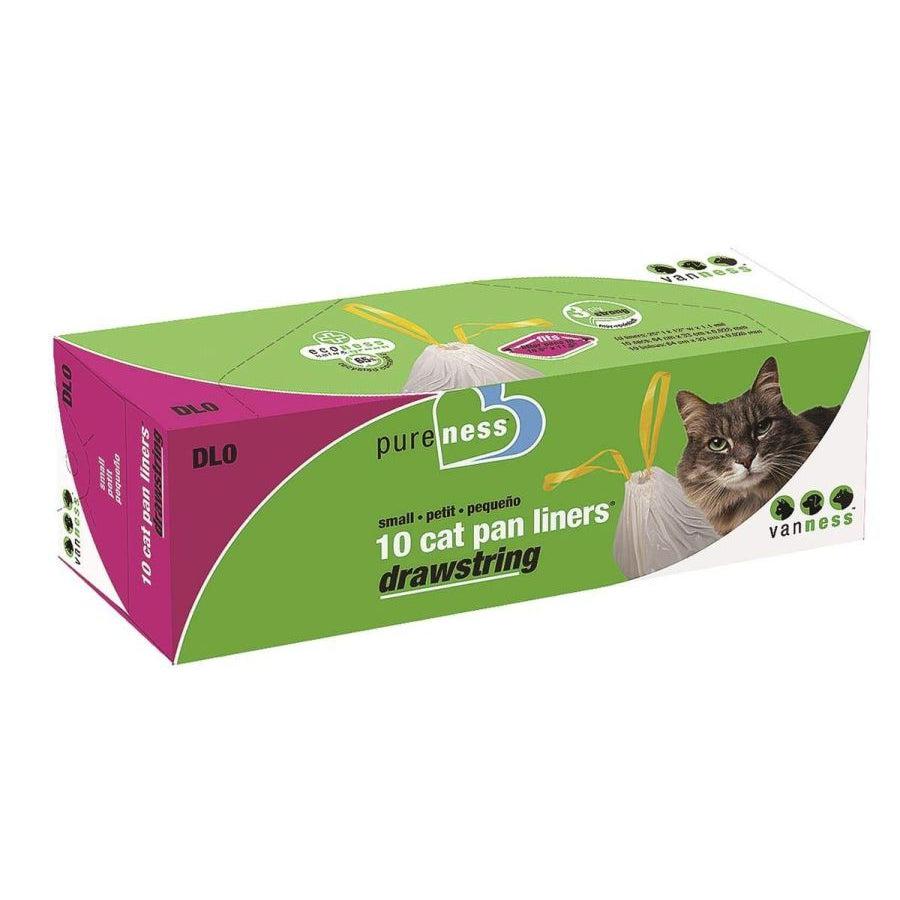 Van Ness Drawstring Cat Pan Liners-Cat-Van Ness-Small (10 Pack)-