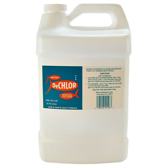 Weco Instant De-Chlor Water Conditioner-Fish-Weco-1 Gallon-