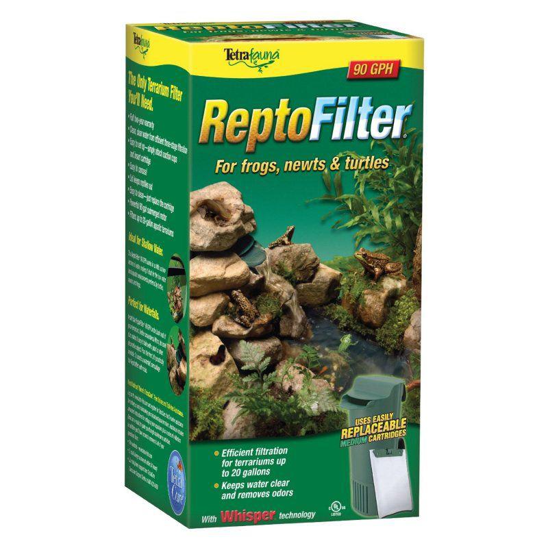 Tetrafauna ReptoFilter For Terrariums-Reptile-Tetrafauna-90 GPH (For Terrariums up to 20 Gallons)-