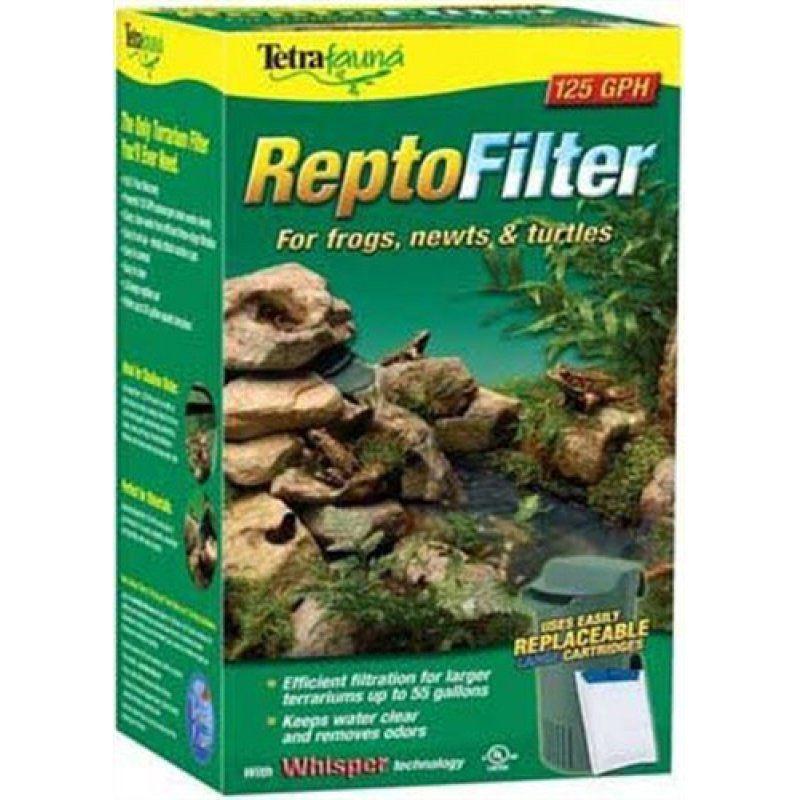 Tetrafauna ReptoFilter For Terrariums-Reptile-Tetrafauna-125 GPH (For Terrariums up to 55 Gallons)-