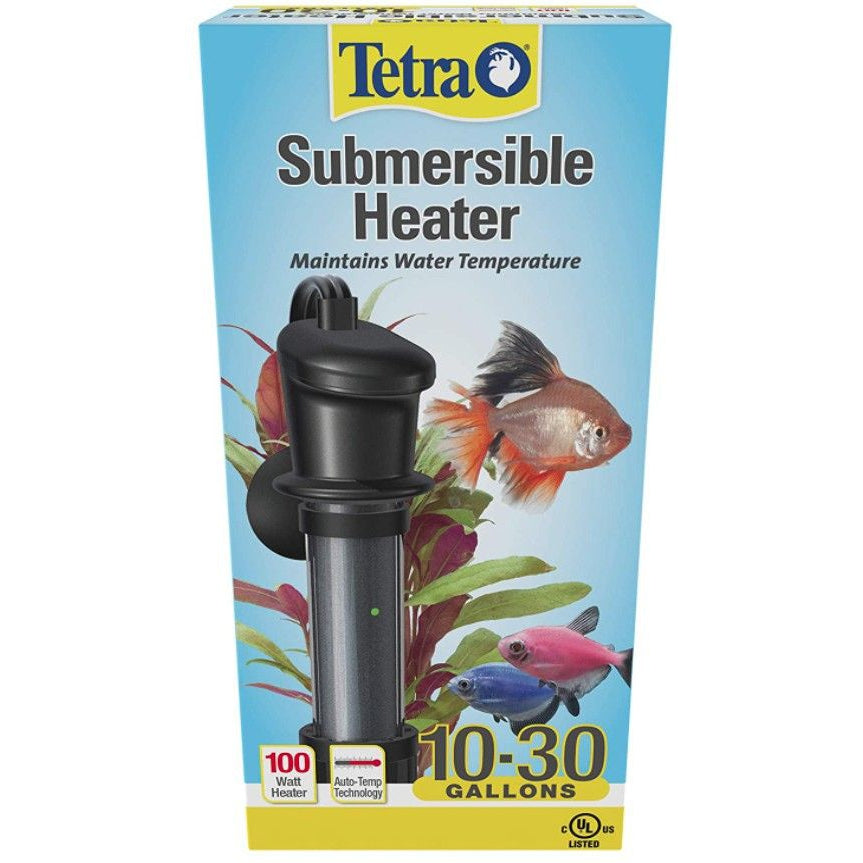 Tetra Submersible Heater-Fish-Tetra-HT30 Heater - 100 Watt - (Aquariums 10-30 Gallons)-