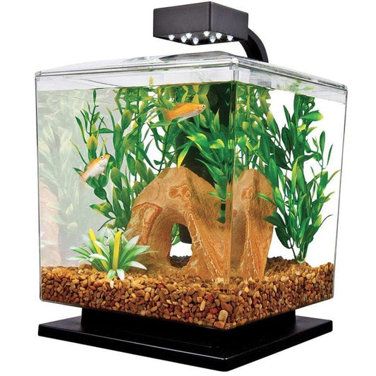 Tetra Cube Aquarium Kit with LED Lighting-Fish-Tetra-1.5 Gallon Aquarium Kit-