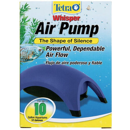 Tetra Whisper Aquarium Air Pumps-Fish-Tetra-Whisper 10 - Up to 10 Gallons (1 Outlet)-