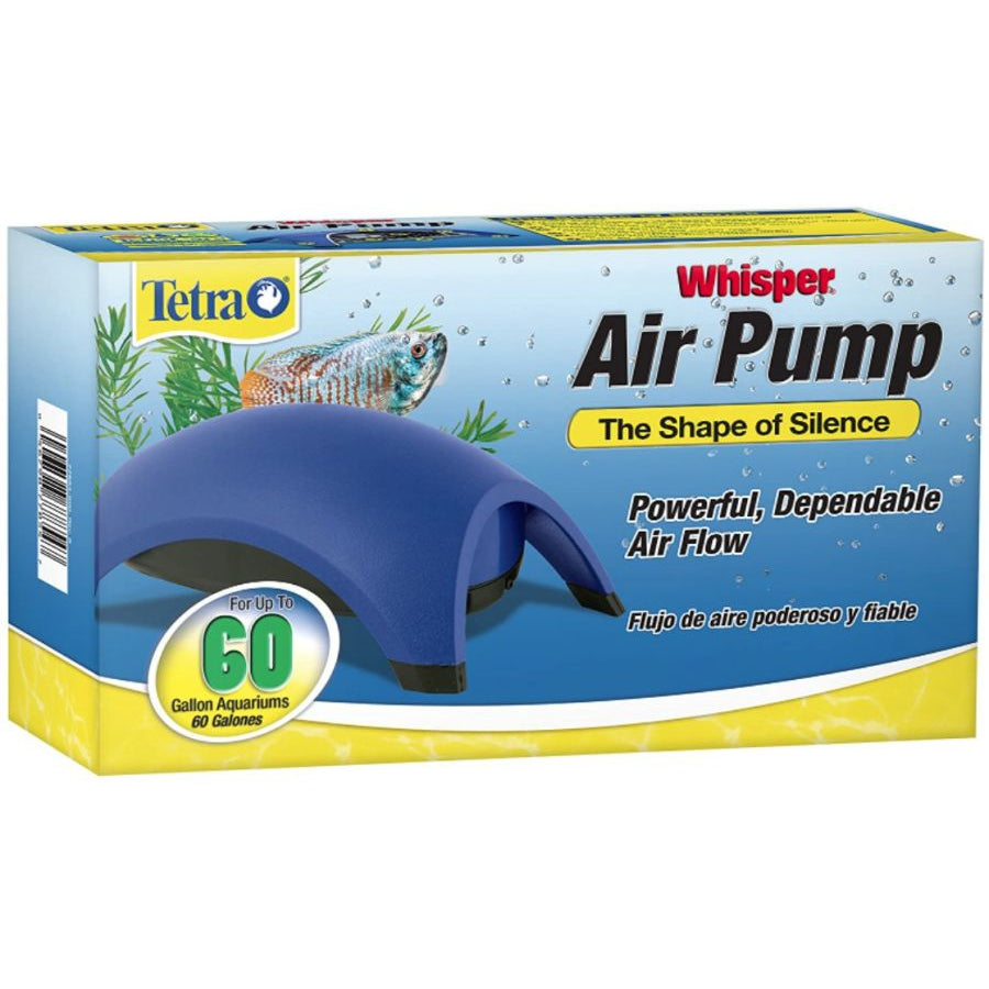 Tetra Whisper Aquarium Air Pumps-Fish-Tetra-Whisper 60 - Up to 60 Gallons (2 Outlets)-