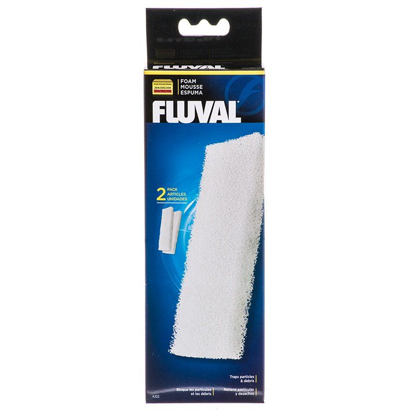 Fluval Filter Foam Block-Fish-Fluval-For Fluval Canister Filters 205 & 305 (2 Pack)-