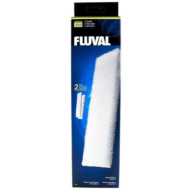Fluval Filter Foam Block-Fish-Fluval-For Fluval Canister Filters 406 & 407 (2 Pack)-