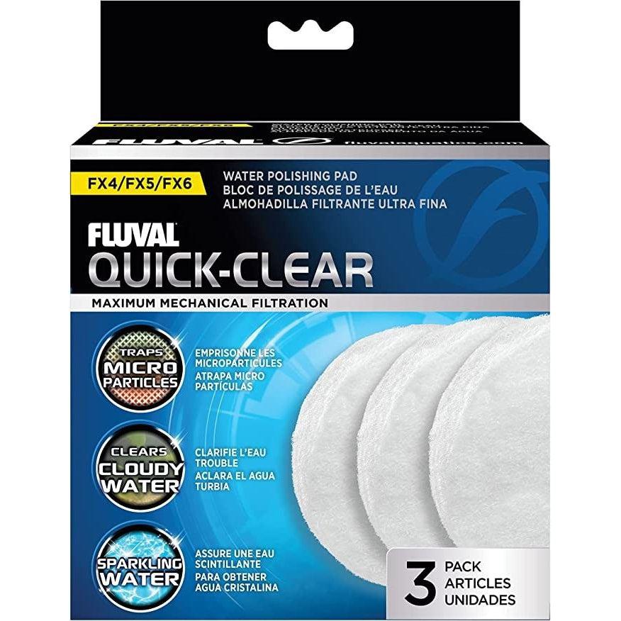 Fluval Fine FX5/6 Water Polishing Pad-Fish-Fluval-3 Pack-