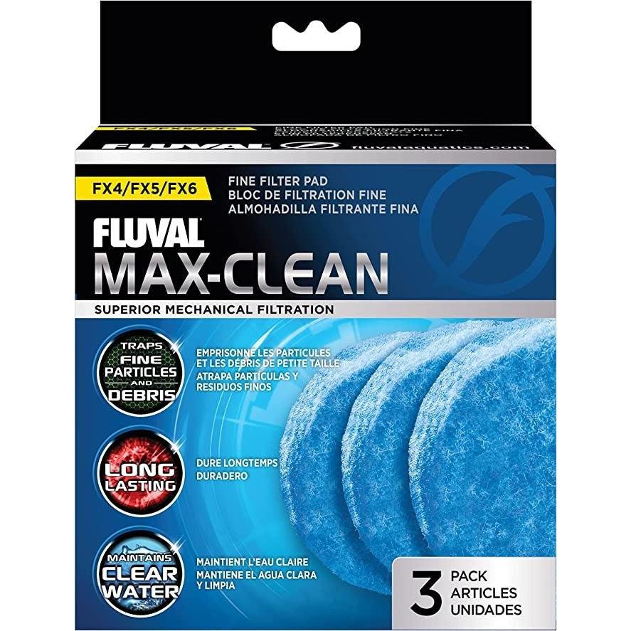 Fluval Fine FX5/6 Filter Pad-Fish-Fluval-6.5" Diameter (3 Pack)-