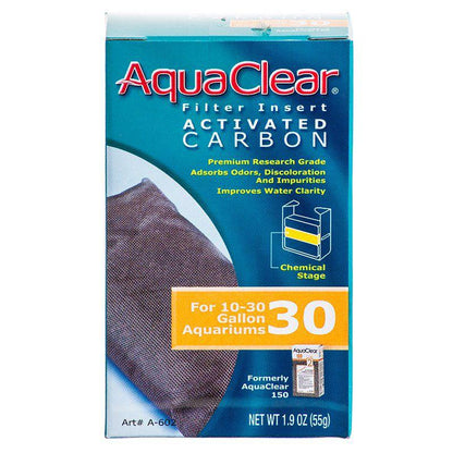 Aquaclear Activated Carbon Filter Inserts-Fish-AquaClear-For Aquaclear 30 Power Filter-