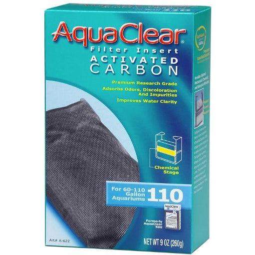 Aquaclear Activated Carbon Filter Inserts-Fish-AquaClear-For Aquaclear 110 Power Filter-