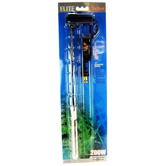 Elite Radiant Compact Aquarium Heater-Fish-Elite-200 Watts (15" Long)-